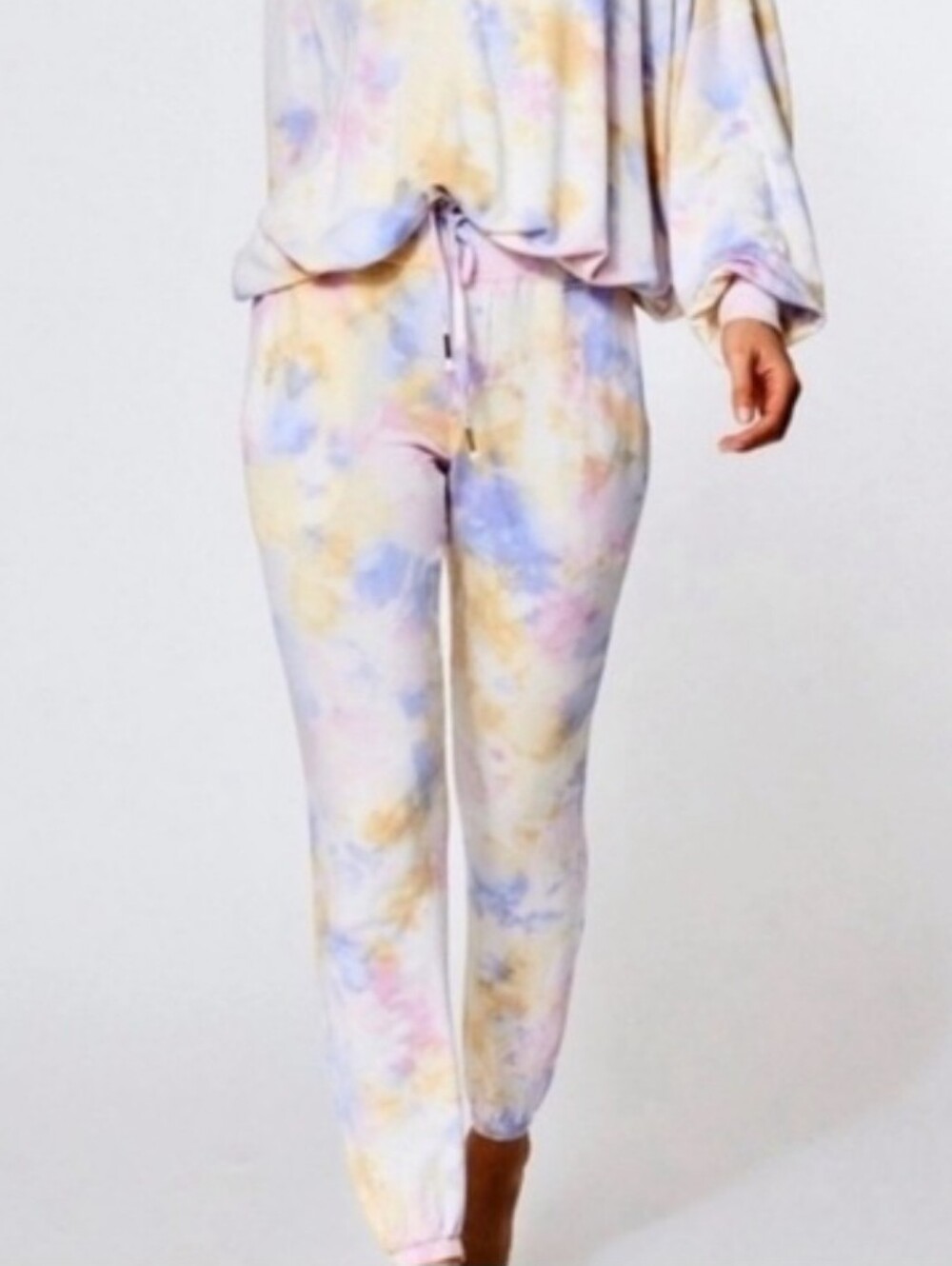 Young Fabulous & Broke Pastel Tie-Dye Lounge Jogger